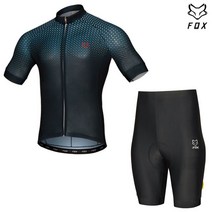 폭스 반팔 2107+5부바지 로드 라이딩 싸이클 자전거 복장 옷 의류 세트