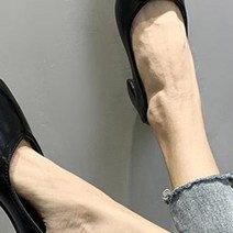 여자펌프스힐 5컬러 1P 캐주얼 직장인 미들굽 구두