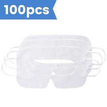 오큘러스 퀘스트 2 vr용 유니버설 아이 커버 일회용 마스크 페이스 프로텍션 VR 패드 액세서리 100 피스, 02 100pcs black