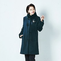 마담엘레강스 (표2) 세실리아 밍크카라 알파카 코트