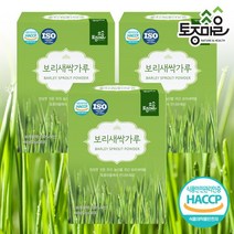 토종마을 [토종마을]HACCP인증 국산 새싹보리가루 30스틱 X 3개, 선택완료, 단품없음
