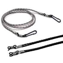 kopami 가죽 마스크줄 겸용 안경줄 3개 고급 스트랩 머리카락끼임NO