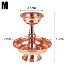 red buddhist Guardian cup 가구 구리 수공예 망치 티베트어 인테리어 buddhism holy water plate home gift 장식, 협력사, 01 B, 한개옵션1