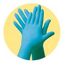 크린가드글로브 44136 G10 나이트릴 중형100매