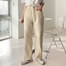 쏘옷 여성용 네가지 컬러 코튼 롱 팬츠