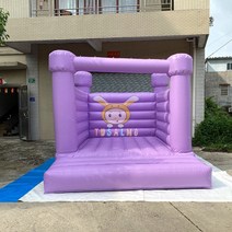 체육놀이 대근육발달Nathaniel 공장 가격 풍선 반송 집 PVC 풍선 흰색 탄력 성 대여, 07 보라색_03 just for logo fee