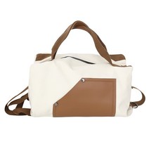 다용도 배낭 대학생 책가방 남성용 트렌디 멋진 원 숄더 백팩 일본식 캔버스 메신저 가방 여성용 여행