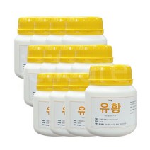 제일케어 삼현제약 유황 150g 12개 산업용품 과학실험 화공약품, 단품