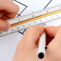 삼각스케일자 15CM 30CM 도면자 제도자 인테리어자 15CM - 저배율, 30cm - 저배율