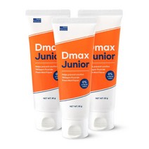 듀오솔루션 디맥스 민트향 치약 (고불소 어린이 주니어치약), 3개