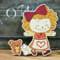 쥬디 달리기 팬시우드 우드아트 칠하기, 단품