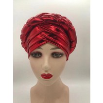키코이 캉가 수제 아프리카 자동차 Gele 헤드티 여성용 터번 모자 나이지리아 전통 결혼식 아소 Oke 랩, [17] 26