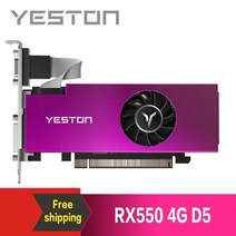 [해외]Yeston radeon rx550 4 gb gddr5 pci express 3.0 directx12, One Size, One Color