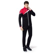 카파 남녀공용 니트 트레이닝세트(KKEN-520) 블랙