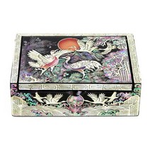 고급나전 민자동 송학명함함(장태복)