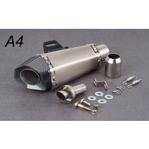 범용 36-51mm 오토바이 배기 db 킬러 스티커 머플러 z900 gsxr1000 sv650 r6 r3 zx6r zx10 k7 mt07, A4