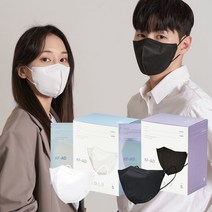 KF-AD 비말차단 새부리형 마스크 100매 대형 여성용 초등학생, 소형(S) 블랙 50매, 중형(M) 화이트 50매
