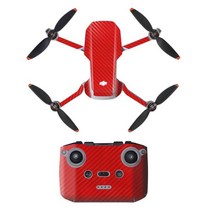 드론 diy 부품 용품 DJI 미니 2 PVC 스티커 보호 필름 스크래치 방지 데칼 액세서리용 스킨 액세서리, 7-Red Grain
