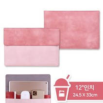 스냅케이스 스냅풋 갤럭시탭S A E 북 8~12인치 율 카페 가죽파우치, 12인치_딸기우유
