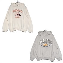 셀러허브 1 더데이걸 NC02 동물시모후드맨투맨 TGMH22T03