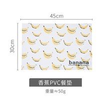 야자매트 계단미끄럼방지 패드 보온덮개만화 과일 PV 플레이스 매트 귀여운 인쇄 식탁 직사각형 단열 방수, 08 sty 4