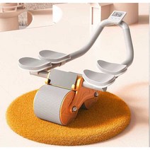 코어휠 ab슬라이드 뱃살운동 복근운동기구 다이어트, 오렌지 무릎보호대