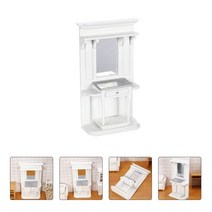 화장대 서랍1 pc 간단한 예쁜 diy 실용적인 미니 가구, 하얀