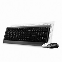 FOR LG MKS-8000 무선 키보드마우스 세트(키스킨포함), 블랙