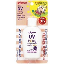 일본직발송 6. ピジョン 비둘기 베이비 워터 밀크 SPF15 PA++ 60G (0개월~) B00BID1IPY, One Size_One Color, One Size_One Color, 상세 설명 참조0