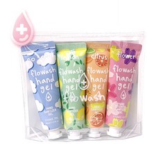 [플라워시] 향기나는 휴대용 손소독제 4종 실속 세트, 1개