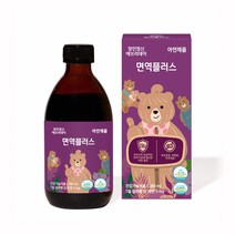 [장인정신 에브리데이]면역플러스 엘더베리 시럽, 면역플러스 아연 280ml 6병