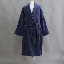 코튼클라우드 5성급 순면 호텔 샤워 가운 30수 40수, 40수 호텔 샤워가운, 40수 가운 네이비
