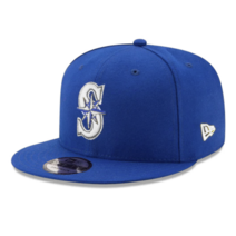 시애틀 매리너스 9FIFTY 조절식 스냅백 New Era 캡 - 블루