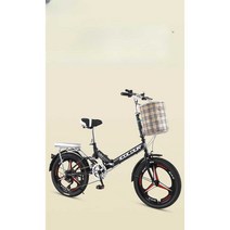 초경량자전거 폴딩 인트로바이크 출퇴근 여행 산책, 핑크 20인치