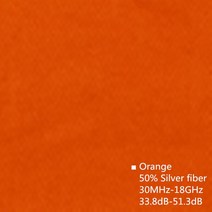 권장 전자기 방사선 장갑 전기 용접 TIG EMC 실험실 EMF 차폐 남여, 33 Orange 50Ag_03 XL