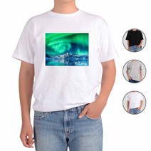 아토가토 극지방 오로라 북극 아이스란드 6 티셔츠 _ 23668EA