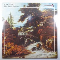 (중고LP) 슈베르트 피아노 5중주곡 A장조 숭어/ 빈 8중주단/ 피아노 클리포드 커즌/ 1971년 라이센스/ 자켓 음반 상태 AA