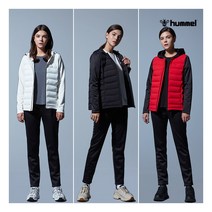 [험멜] HUMMEL 여성 NEW 웜테크 트랙수트 2종 (자켓+팬츠)
