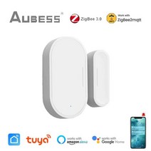 문열림센서 동작 감지기 경보 센서 Tuya 스마트 지그비 도어 도어 개폐 홈 알람 보안 보호 alexa google 홈을 통한 스마트 라이프 컨트롤, zigbee2mqtt