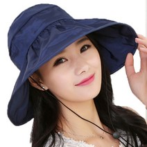DHT689042썬캡 벙거지모자 접는 모자 여름모자 프라햇 여성모자