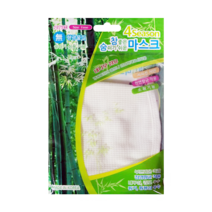 포시즌 참좋은 숨쉬기쉬운 마스크 성인용 흰색 1개