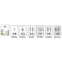 [KT알파쇼핑]클린오프라벨 LDR-3112 10매 12칸 폼텍