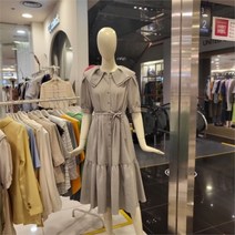 씨씨콜렉트 NC12 빅카라 티어드 워피스 E223MSE102
