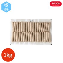 에스푸드 포크 치폴라타 소시지 1kg, 단일