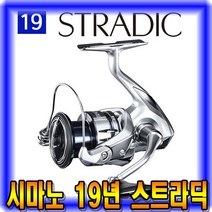 시마노 19 스트라딕 스피닝릴, 4000, 혼합색상