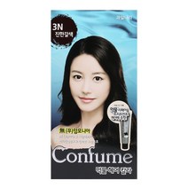 과일나라 먹물 헤어칼라 염색약, 3N 진한갈색