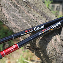 [낚시스캔들] 꾼 민물뜰채 민물 뜰채 (3단/4단/35파이/40파이) FSG-R301, 원형 프레임(40파이)