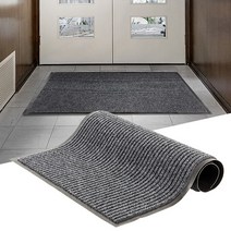 리비드골현관매트 대 업소용발매트 대형카페트 아파트출입구 사무실, 리비드골현관매트 회색 중