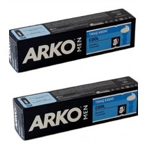 Arko 면도기 2개(2x100ml)와 Perma-Sharp 강철 양면 면도기 1개 사이즈: 수화물, 상품 상세페이지 참조