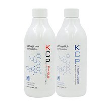 KCP pH5.5 애시드 클리닉펌 1 2제 400ml 산성펌 파마약, 1set